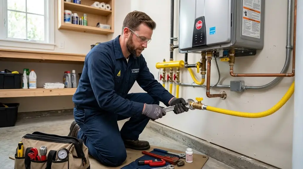 Gas Line Plumbing