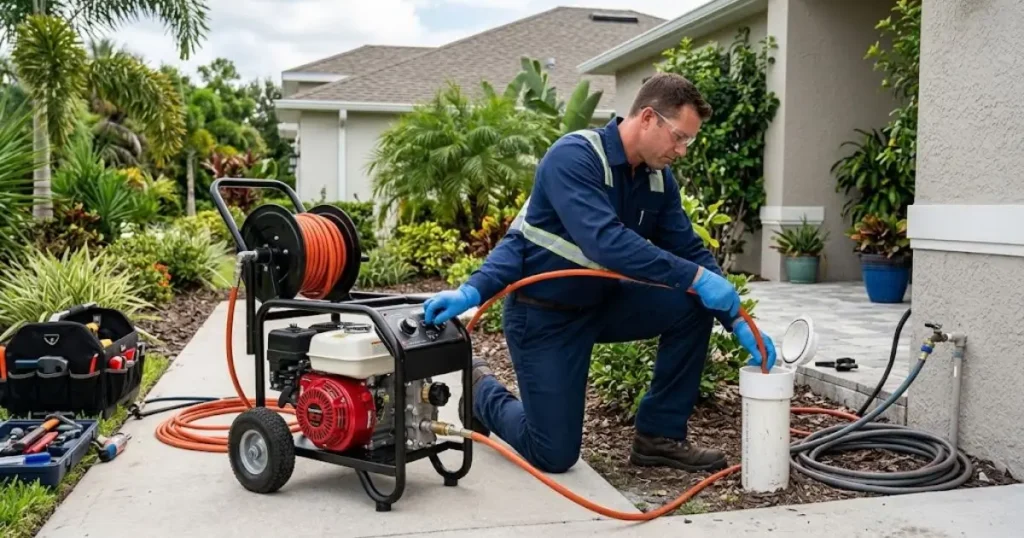 Hydro Jet Drain Cleaning Service